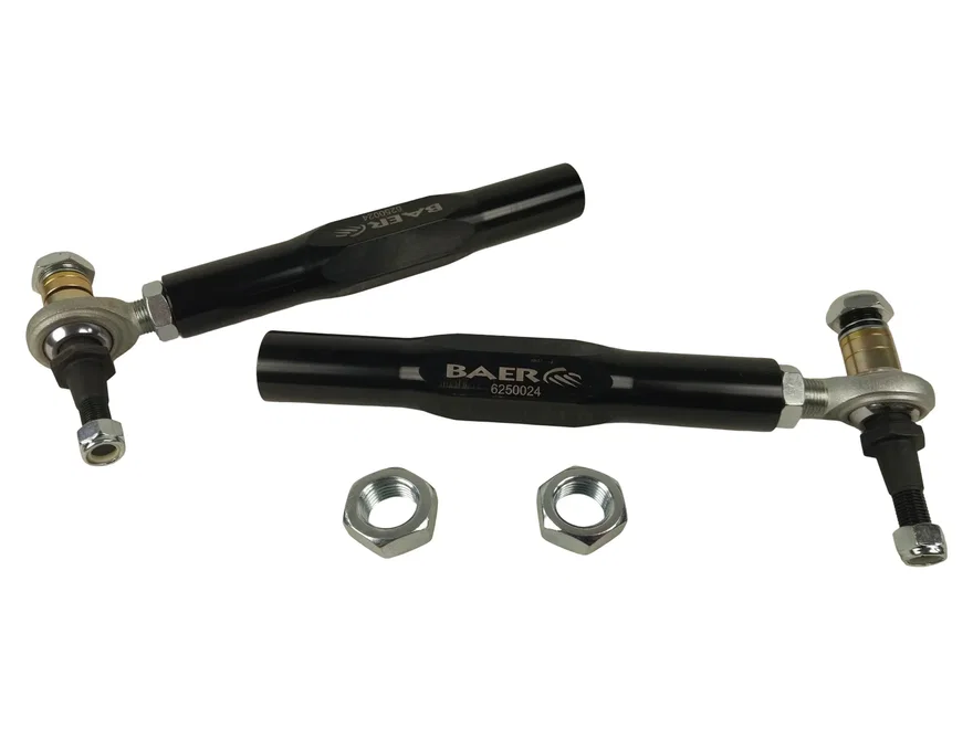 Brakes Tracker Adjustable Front Tie Rods Bump Steer Kit for 1988-98 GM C10 Trucks