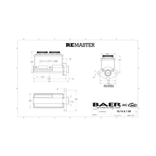 Bear Brakes Remaster Master Cylinder Assembly & Proportioning Valve, Kit, Gray, 7/8" Bore image 8
