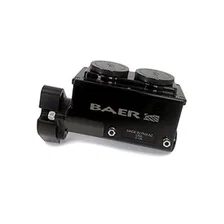 ReMaster Master Cylinder 2 Bolt, 1999-04 SN95 Mustang hydroboost specific, Black Anodized Finish, Right Port, 1.125 (1-1/8) Bore image 1