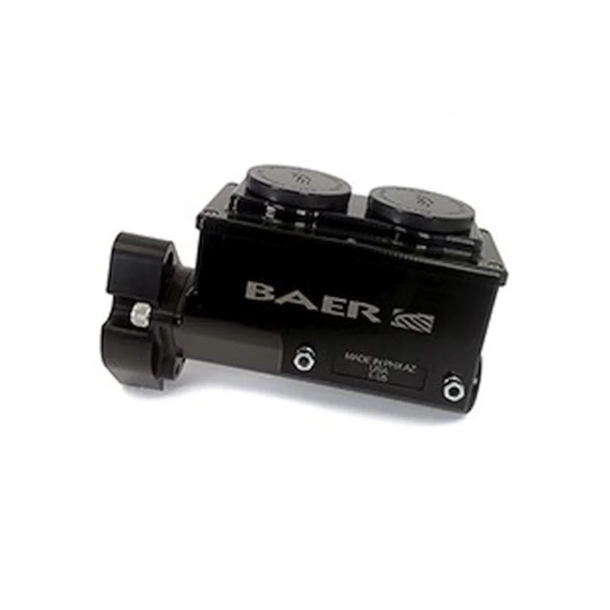 ReMaster Master Cylinder 2 Bolt, 1999-04 SN95 Mustang hydroboost specific, Black Anodized Finish, Right Port, 1.125 (1-1/8) Bore