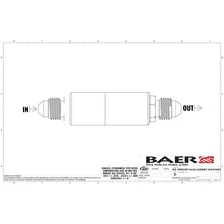 Brakes Pressure Residual Valve – Billet Aluminum, 10#, -3AN Male image 2