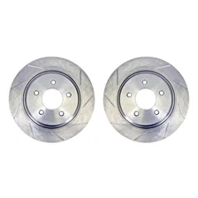 Brakes Claw Performance Rotors, Rear (Slot/Zinc Only) for Jeep image 1
