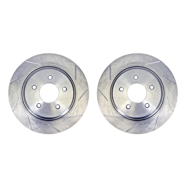 Brakes Claw Performance Rotors, Rear (Slot/Zinc Only) for Jeep
