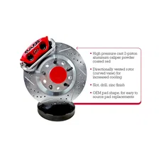 Classic Series Front Brake Kit for Ford Mustang image 4