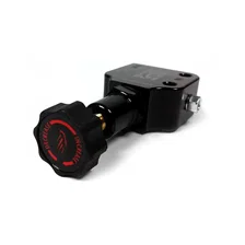 Brakes Black General Fit Adjustable Proportioning Valve, Inline, with 3/8-24 Fittings image 3