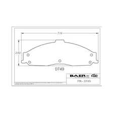 Brakes Street T4 Disc Brake Pads for Track4 Systems - HB249 image 3