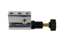 Brakes Chrome Adjustable Proportioning Valve with Integrated Mount, Right Port Exit, with 3/8-24 Fittings image 6