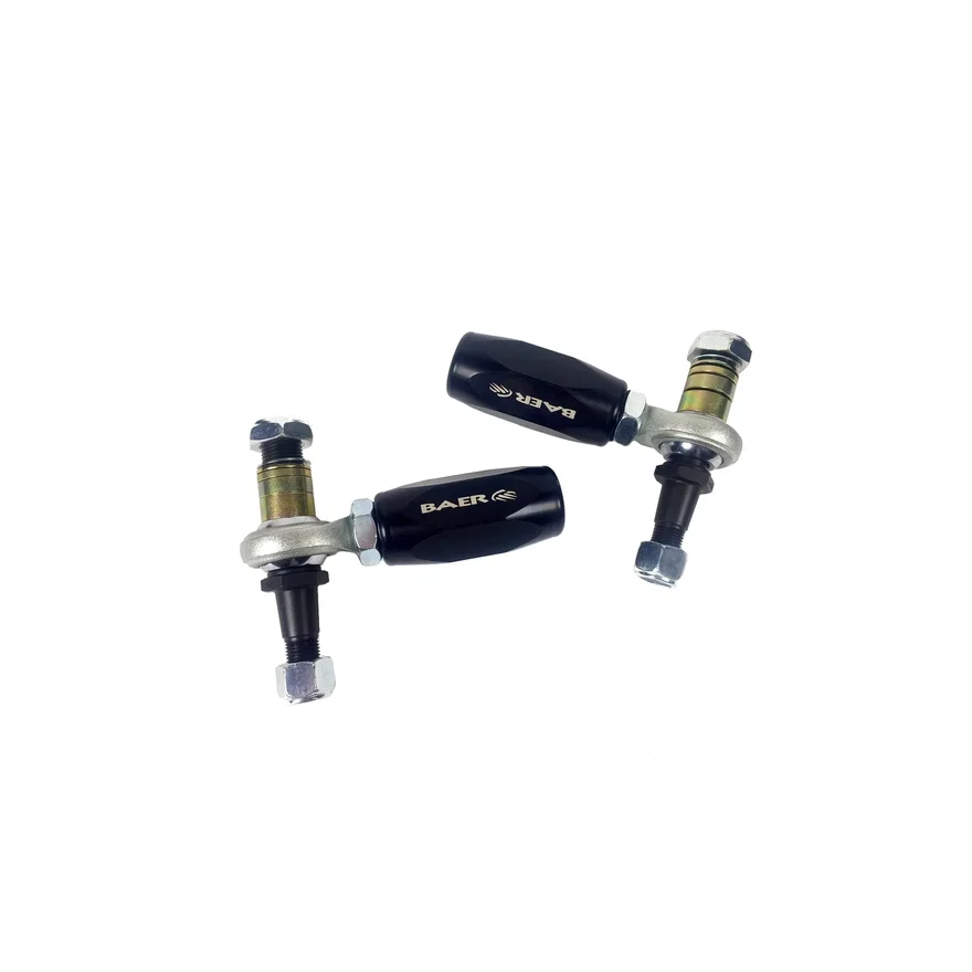 Brakes Tracker Adjustable Front Tie Rods Bump Steer Kit for 2005-2014 Mustang