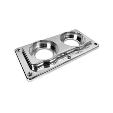 ReMaster Master Cylinder 2-Bolt GM/Ford, Polished Polished Finish, Left Port, 0.875" (7/8") Bore image 4