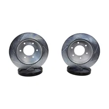 Brakes Claw Performance Rotors, Rear (Slot/Zinc Only) for Ford Bronco image 2
