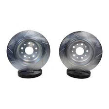 Brakes Claw Performance Rotors, Rear (Slot/Zinc Only) for Jeep Wrangler image 2
