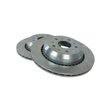 Brakes Claw Performance Rotors, Rear (Slot/Zinc Only) for Jeep Wrangler image 3
