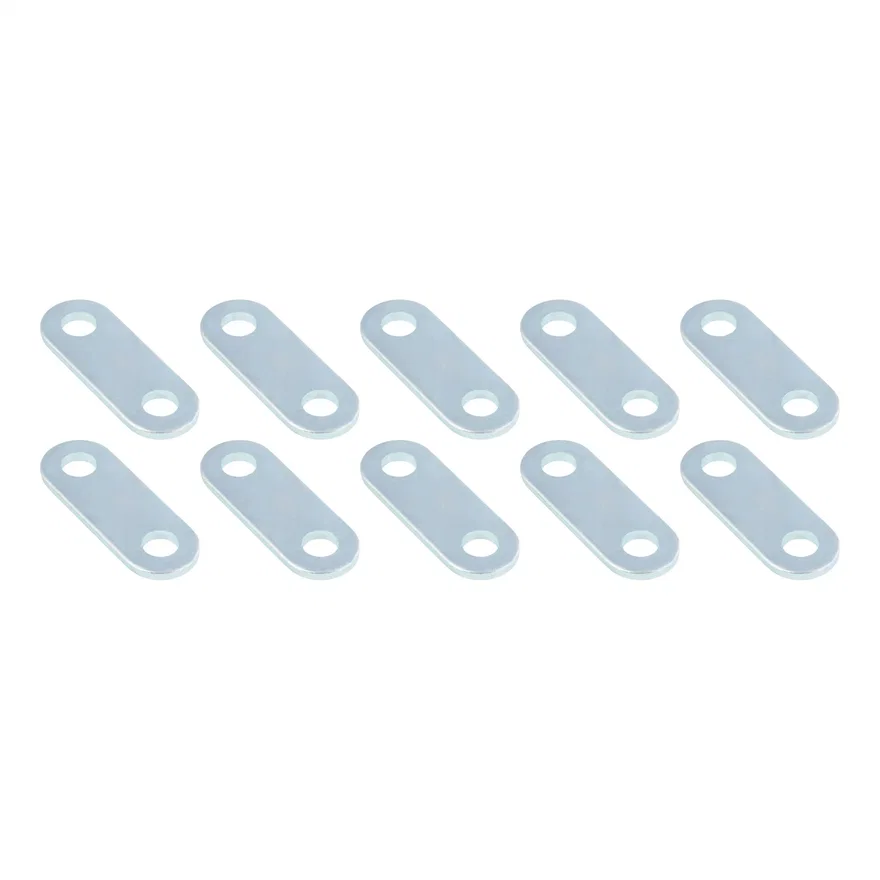 Shackle Links; 0.224in. Thickness; 2-1/4in. Center-to-Center; 10 Pack