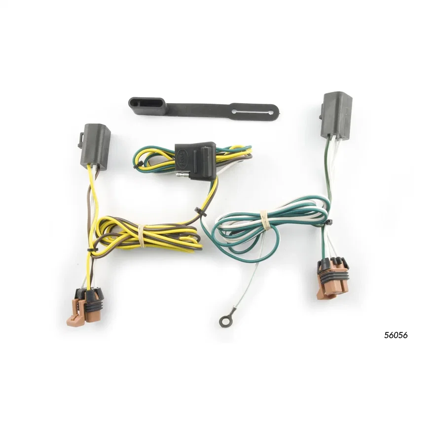 Custom Wiring Harness; 4-Way Flat Output; Select GMC Acadia