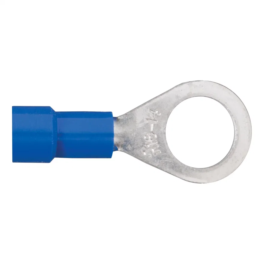 Ring Terminals (16-14 Wire Gauge; 5/16in. Stud Size; 100-Pack)