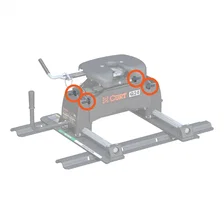 Replacement R-Series 5th Wheel Roller Head Mounting Hardware image 2