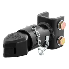 2in. Channel-Mount Coupler with Sleeve-Lock (7;000 lbs; Black) image 1