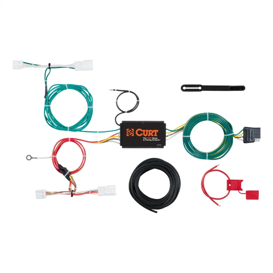 Custom Wiring Harness; 4-Way Flat Output; Select Lexus NX200t; NX300; NX300h