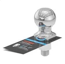 1-7/8in. Trailer Ball (3/4in. x 1-5/8in. Shank; 2;000 lbs.; Chrome) image 2