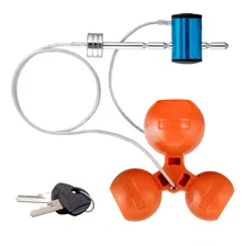 Universal Tri-Ball Trailer Coupler Lock; Fits 1-7/8in.; 2in.; 2-5/16in image 1