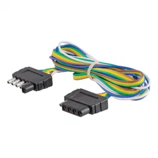 5-Way Flat Connector Plug/Socket with 72in. Wires (Packaged) image 2