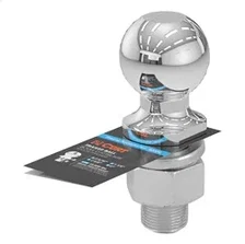 2-5/16in. Trailer Ball (1-1/4in. x 2-5/8in. Shank; 15;000 lbs.; Chrome) image 2