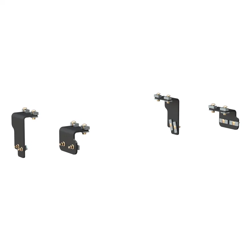 Custom 5th Wheel Brackets; Select Nissan Titan
