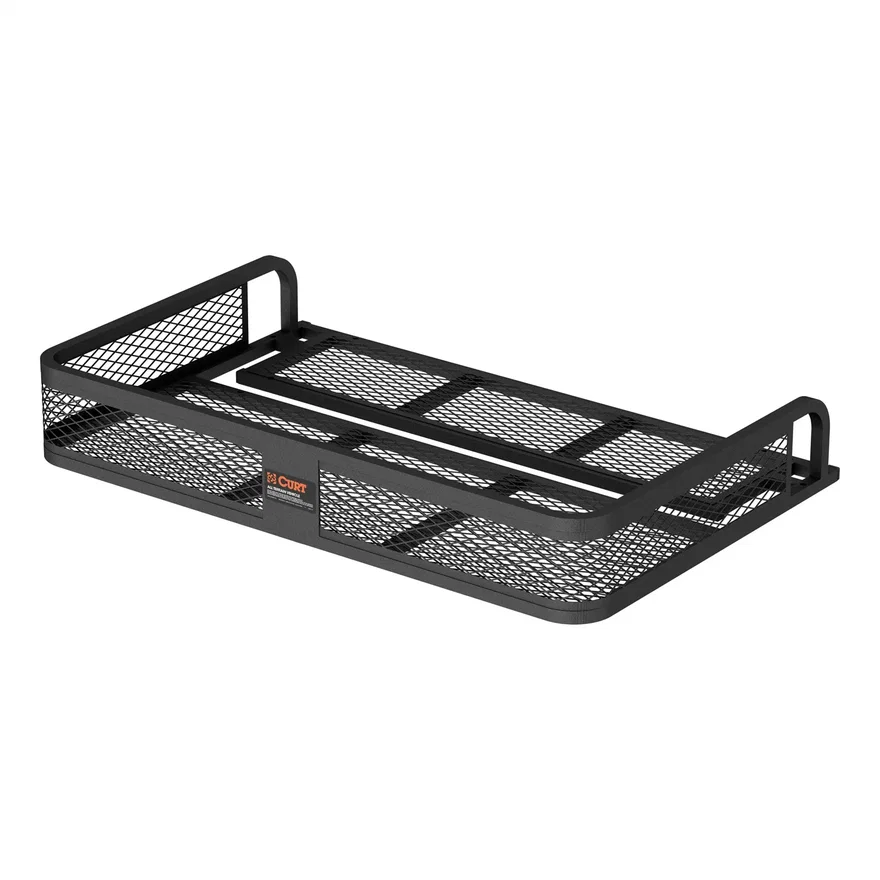 41in. x 26in. Black Steel Universal ATV Cargo Carrier