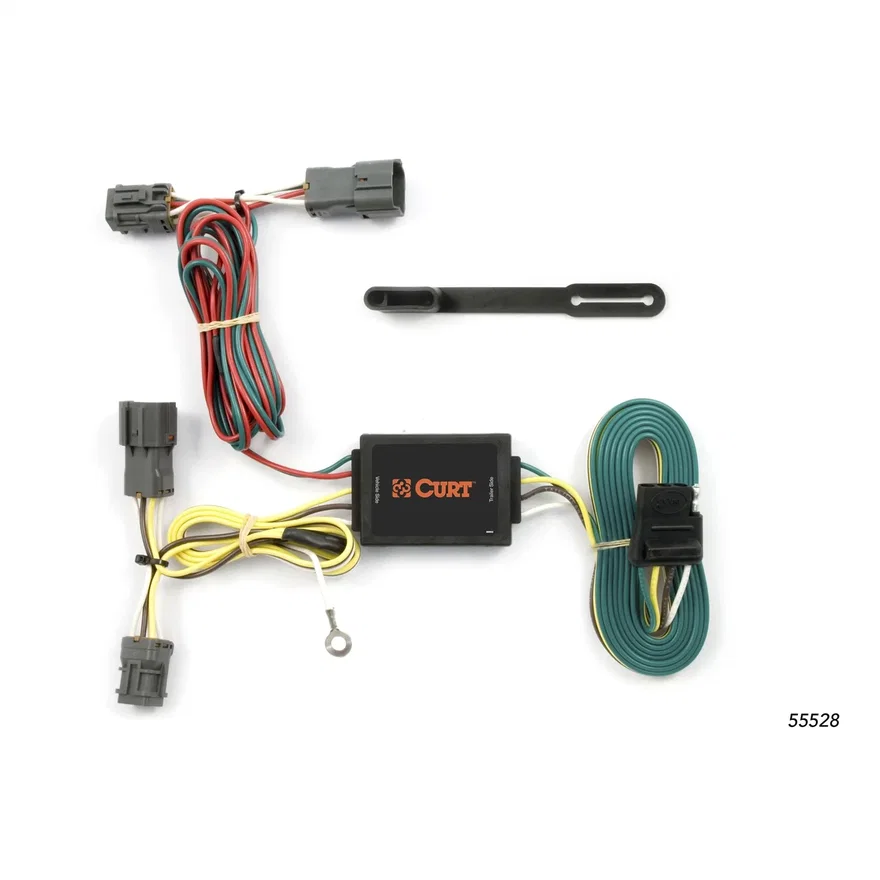 Custom Wiring Harness; 4-Way Flat Output; Select Hyundai Tucson