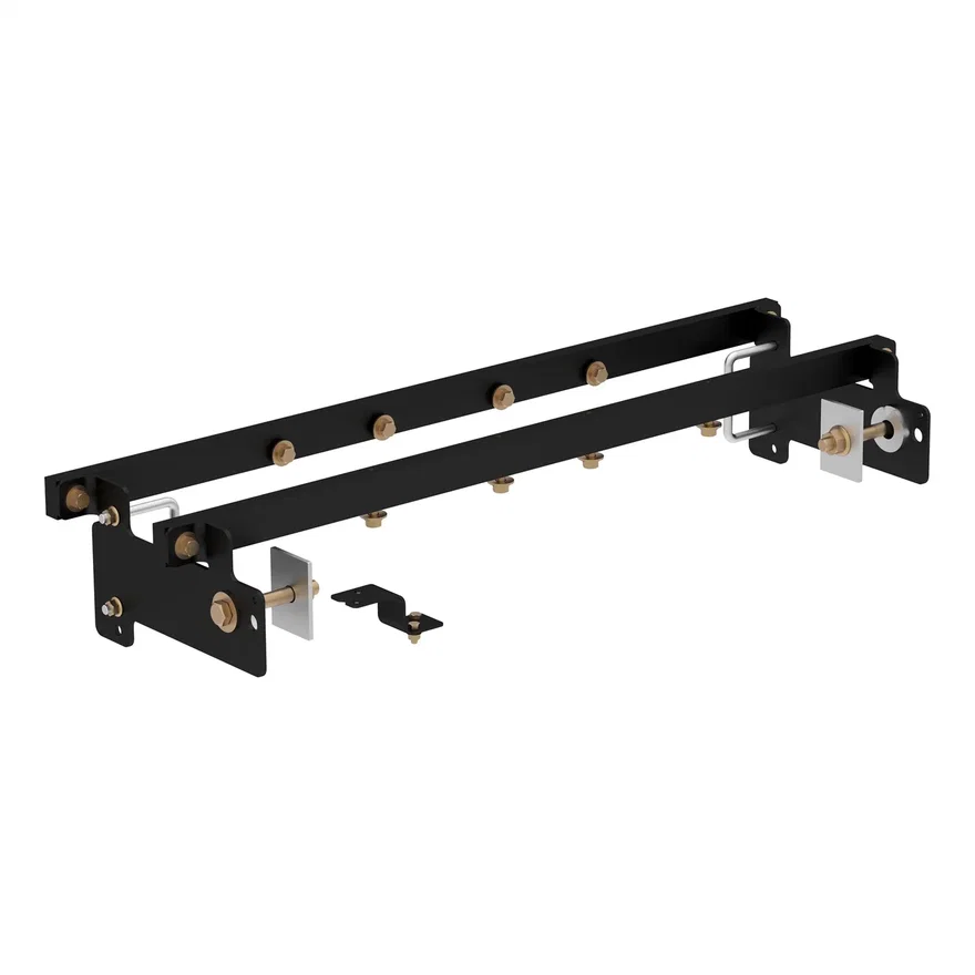 Double Lock Gooseneck Installation Brackets; Select Silverado; Sierra 1500