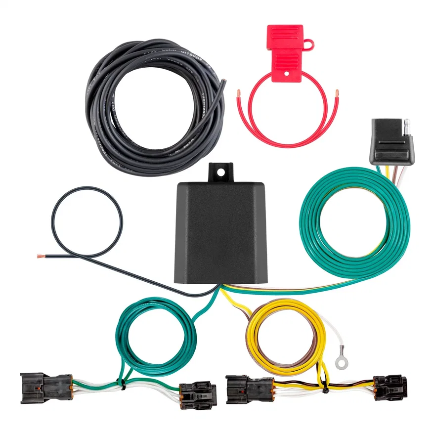 Custom Wiring; 4-Way Flat Output; Select Hyundai Santa Cruz