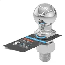 2in. Trailer Ball (1in. x 2-1/4in. Shank; 12;000 lbs.; Chrome) image 2