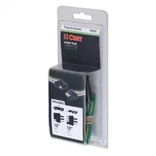 4-Way Flat Connector Plug/Socket with 12in. Wires Each (Packaged) image 2