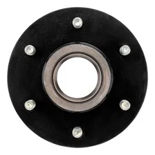 Idler Hub with Races/Wheel Studs; 6;000-lb. Axles; 6 on 5-1/2in. Bolt Pattern image 3