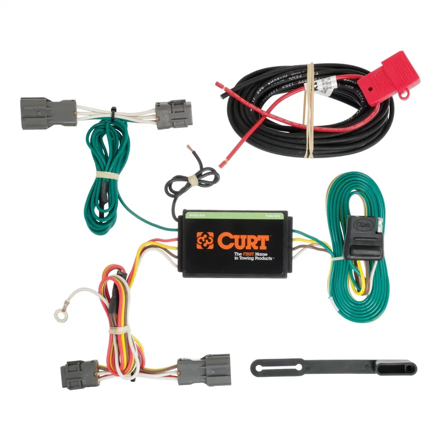 Custom Wiring; 4-Way Flat Output; Select Kia Borrego; Hyundai Santa Fe; Sport