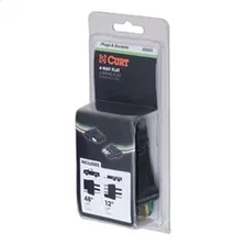 4-Way Flat Connector Plug/Socket with 12in./48in. Wires (Packaged) image 2