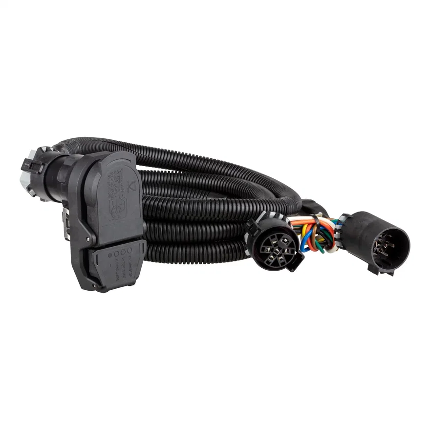 7ft. Custom Wiring Extension Harness (Adds 4-Way; 7-Way RV Blade to Truck Bed)