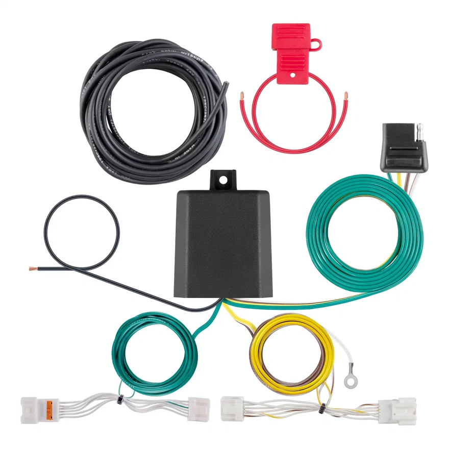 Custom Wiring Harness; 4-Way Flat Output; Select Hyundai Sonata