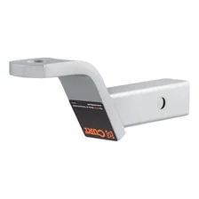 Class 3 Ball Mount (2in. Shank; 7;500 lbs.; 4in. Drop; 8-1/4in. Long; Chrome) image 2