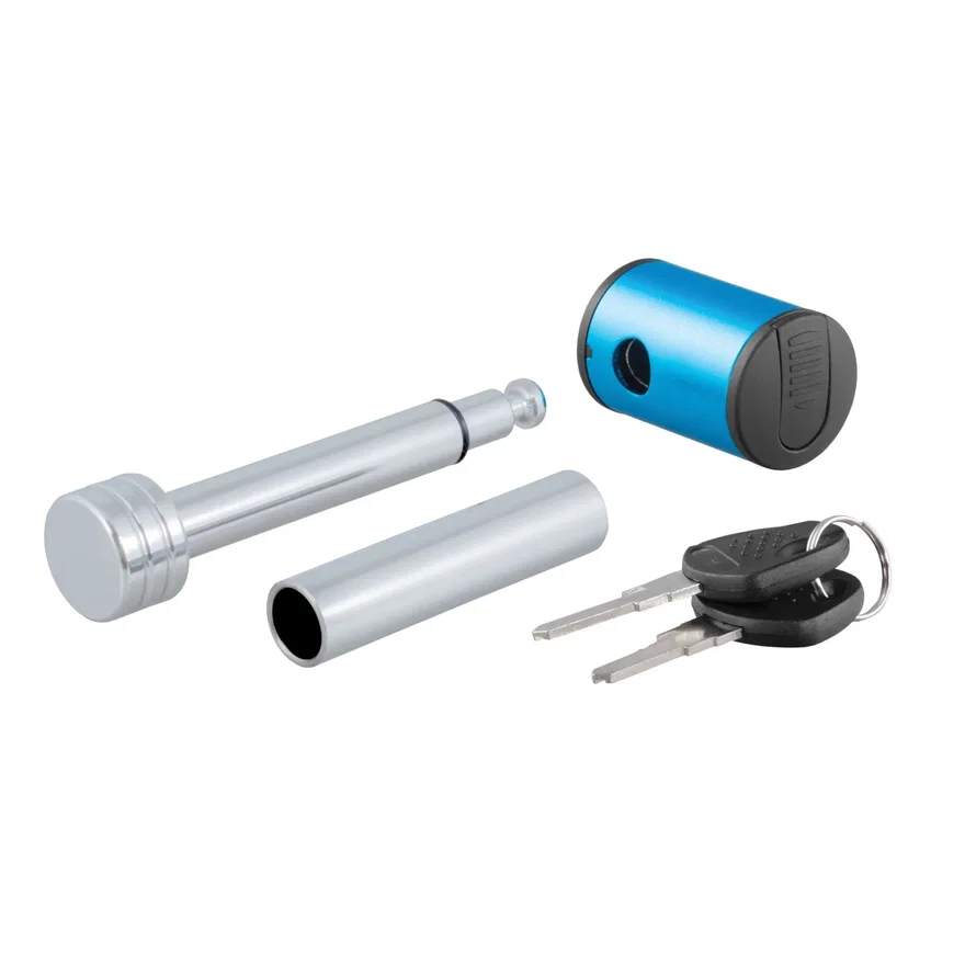 1/2in. Hitch Lock with 5/8in. Adapter (1-1/4in. or 2in. Receiver; Right-Angle; C