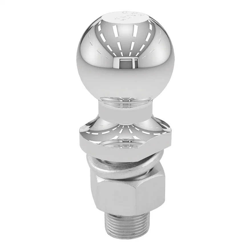 2in. Trailer Ball (1in. x 2-1/8in. Shank; 6;000 lbs.; Chrome)