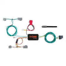 Custom Wiring Harness; 4-Way Flat Output; Select Volvo XC90 image 1