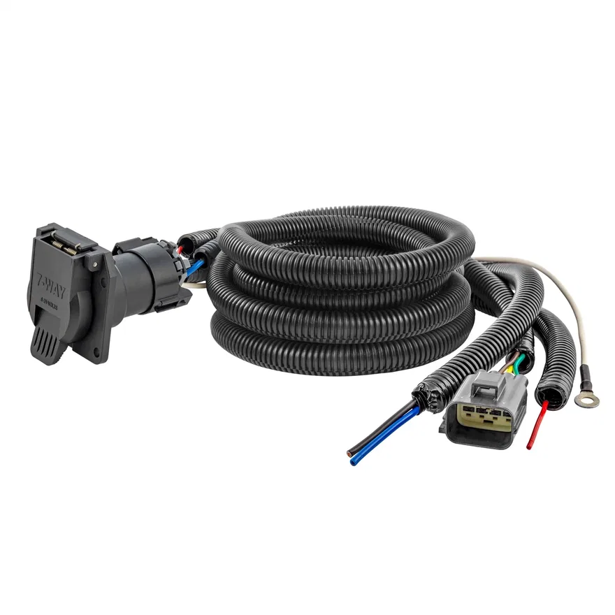 Custom Wiring Harness; 7-Way RV Blade Output; Select Ford Ranger