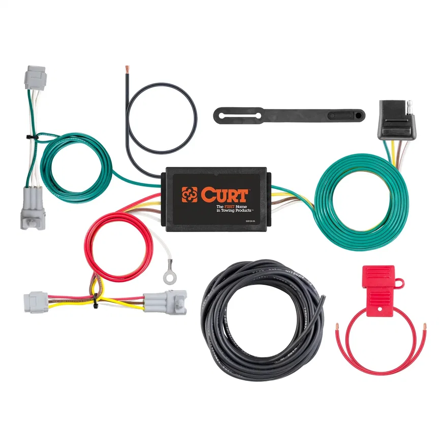 Custom Wiring Harness; 4-Way Flat Output; Select Subaru Impreza