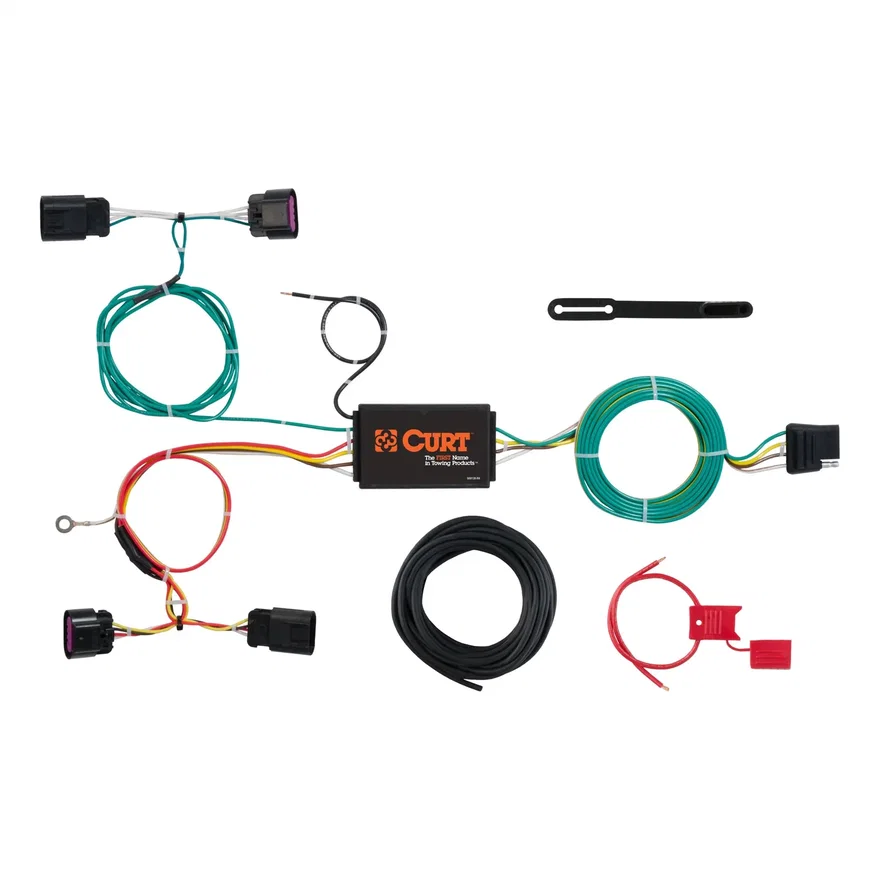 Custom Wiring Harness; 4-Way Flat Output; Select Buick Verano