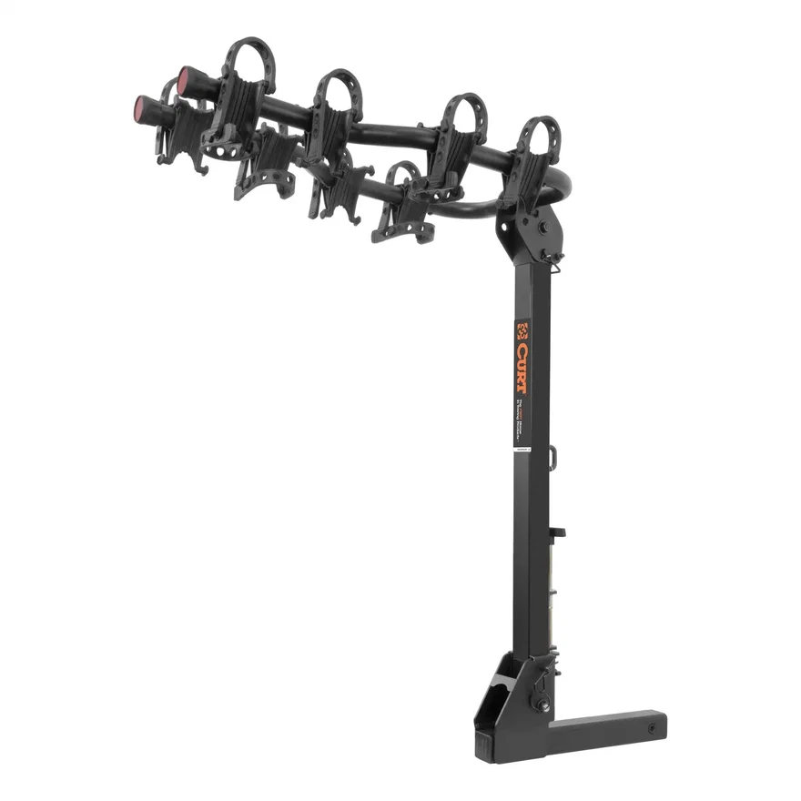 Premium Hitch-Mounted Bike Rack (4 Bikes; 2in. Shank)