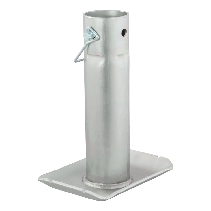 Pin-On Jack Foot (Fits 2in. Tube; 2;000 lbs; 8-1/2in. Height)