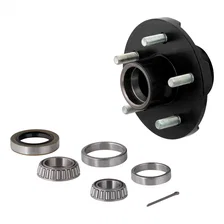 Idler Hub with Bearing Kit (Not Installed); 3;500-lb. Axles; 1/2in. Stud Size image 7