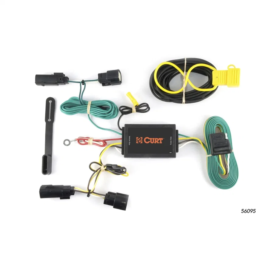 Custom Wiring Harness; 4-Way Flat Output; Select Lincoln MKT