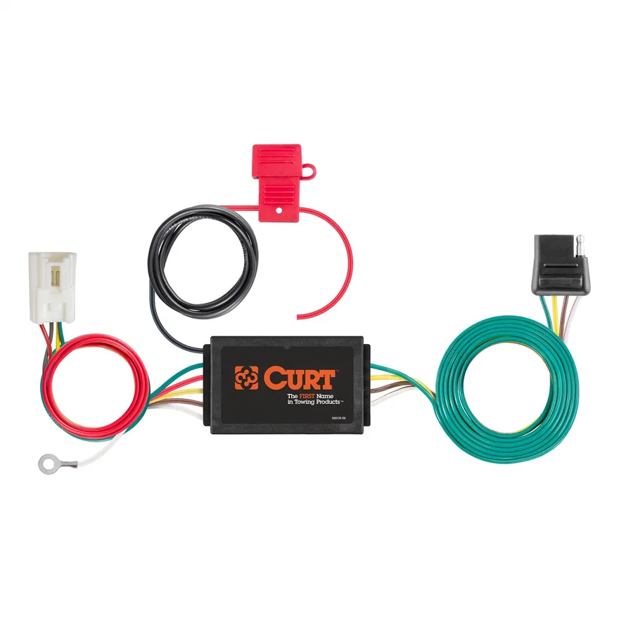 Custom Wiring Connector; 4-Way Flat Connector; Select Mitsubishi Outlander PHEV